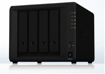 Synology DiskStation DS418 4-Bay 3.5&quot; Diskless 2xGbE NAS, Realtek RTD1296 quad-core 1.4GHz,  2GB RAM, 3 x USB3.0 - 2 Yr Wty