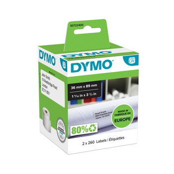 DYMO LABEL WRITER LABELS - LARGE ADDRESS