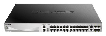 D-Link 30 port Stackable Gigabit PoE Switch with 6 10GbE ports