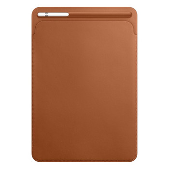 Leather Sleeve for 10.5-inch iPad Pro - Saddle Brown