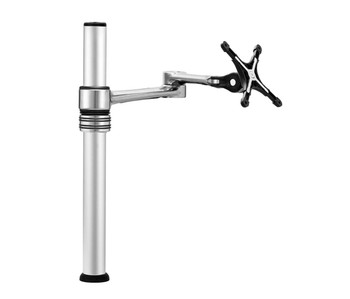 VISIDEC SINGLE ARTICULATED ARM - WHT