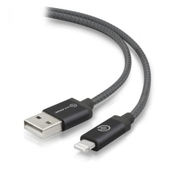 ALOGIC Prime Lightning to USB Cable - Charge and Sync - Premium & Durable - Mfi Certified - 1m Black