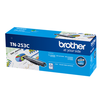 BROTHER TN-253C CYAN TONER 1.3K