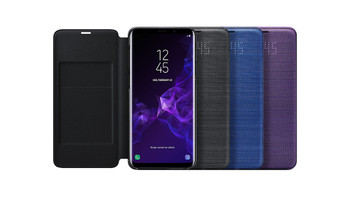 S9+ LED View Cover - purple