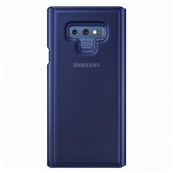 NOTE 9 Clear View Cover - BLUE