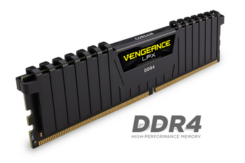 CORSAIR Vengeance LPX 32GB (2x16GB) DDR4 DRAM DIMM 2666MHz Unbuffered 16-18-18-35 Black Heat spreader 1.2V XMP 2.0