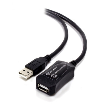 Alogic 5m USB 2.0 Active Extension Type A to Type A Cable- Male to Female