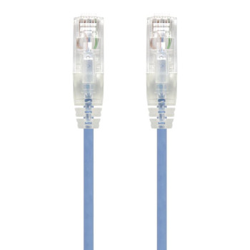 ALOGIC 0.30m Blue Ultra Slim Cat6 Network Cable - Series Alp