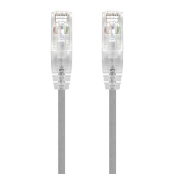 ALOGIC 0.50m Grey Ultra Slim Cat6 Network Cable - Series Alp