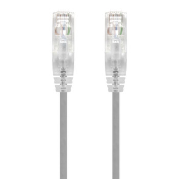 ALOGIC 2m Grey Ultra Slim Cat6 Network Cable - Series Alpha