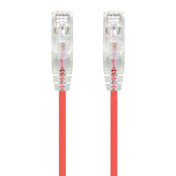 ALOGIC 1.5m Red Ultra Slim Cat6 Network Cable - Series Alpha