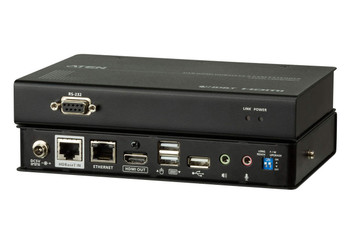 Aten 4K HDMI HDBaseT 2.0 KVM Extender with RS232 , Full Speed USB 2.0, Ethernet interface, supports a Long Reach mode up to 1920 x 1080 @ 150m,