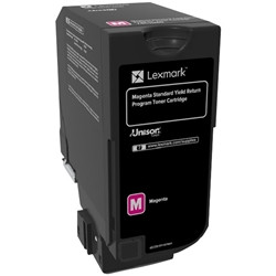 Lexmark 74C60M0 Magenta Toner Cartridge Genuine for CS720 CS725 CX725