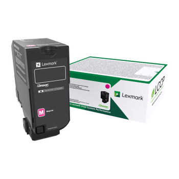 Lexmark 74C60M0 Magenta Toner Cartridge Genuine for CS720 CS725 CX725