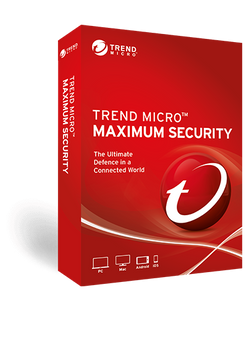 Trend Micro Maximum Security (1-3 Devices) 12mth