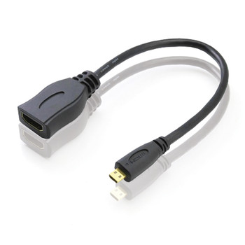 ALOGIC 15cm Micro HDMI (M) to HDMI (F) Adapter - Male to Female