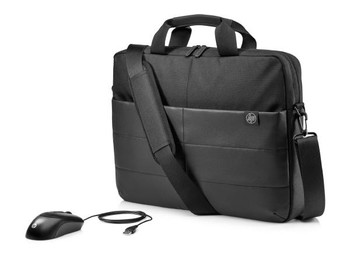 HP 39.62 cm(15.6") Classic Briefcase and Mouse