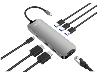Blupeak USB-C to Multi-Port Adapter,
