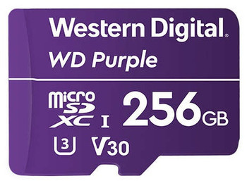 WD microSDXC;Storage Capacity: 256 GB;Maximum Read Speed: 100 MB/s;Maximum Write Speed: 60 MB/s;Speed Class Rating: Class 10/UHS-III (U3)