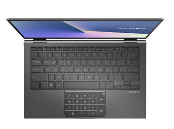 Zenbook, GREY,13.3" FHD Touch, i5-8265U 1.6GHz, 8GB DDR3, 256GB SSD, INTEL UHD 620, 1 x USB 2.0, 2 x USB C, 1 x HDMI, WIN10-PRO, STYLUS, 1 YR PUR