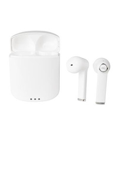 Altec Lansing True Air Wireless Earphones White - True wireless stereo Bluetooth earphones (Bluetooth, 5 hrs Battery, Qi charging case)