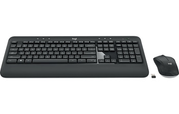 Logitech MK540 Advanced Wireless Keyboard and Mouse Combo Unifying Receiver - 1yr Wty