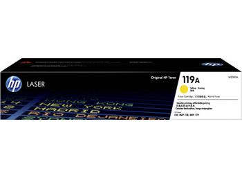 HP 119A (W2092A) Laser 150/178/179 Standard Yield Yellow Toner Cartridge
