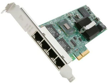 Fujitsu Intel I350-T4 Quad 1Gb Ethernet Adapter, includes Low Profile and Full Height Brackets