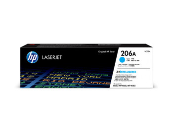 HP 206A (W2111A) LaserJet M282/M283/M255 Standard Yield Cyan Toner Cartridge