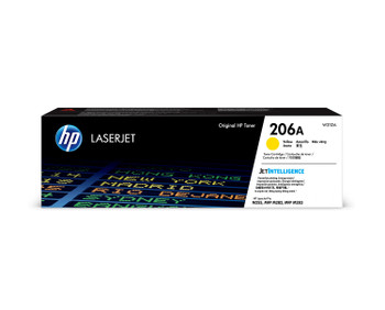 HP 206A (W2112A) LaserJet M282/M283/M255 Standard Yield Yellow Toner Cartridge