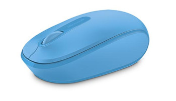 Microsoft Wireless Mobile Mouse 1850 Win7/8 EN/XT/ZH/HI/KO/TH APAC 1 License Cyan Blue