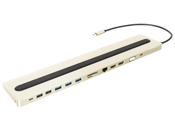 USB-C MUltiport Dock with power pass-through