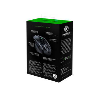 Razer Basilisk X HyperSpeed - Wireless Ergonomic Gaming Mouse - AP Packaging