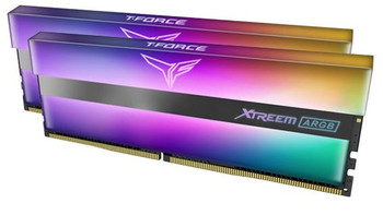 T-FORCE XTREEM ARGB Series 16GB (2x8GB) DIMM 4000MHz DRAM Black Heatspreader