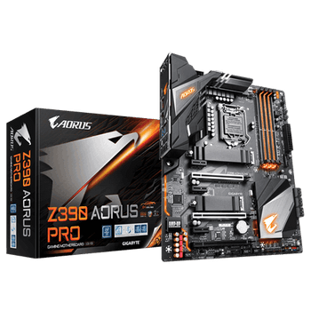 INTEL, Z390, AORUS PRO, LGA1151, 4xDDR4, 1xHDMI, 1xType-C, 1xRJ45, 6xPCI-E, ATX, 2xM.2, 6xSATA, 3 Years Warranty