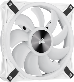 WHITE QL140 RGB, 140mm RGB LED Fan, Single Pack