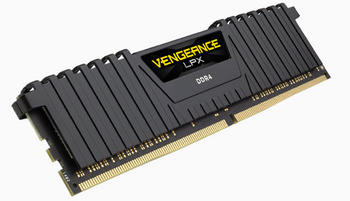 CORSAIR Vengeance LPX DDR4, 3000MHz 8GB 1 x 288 DIMM, Unbuffered, 16-20-20-38, Black Heat spreader, 1.20V, XMP 2.0, Supports 6th Intel Core i5/i7
