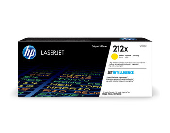 HP 212X (W2122X) LaserJet M554/M555/M578 High Yield Yellow Toner Cartridge