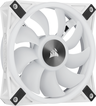 WHITE QL120 RGB, 120mm RGB LED Fan, Single Pack