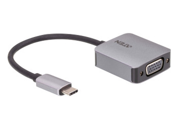 Aten USB-C to VGA Adapter, aluminium housing