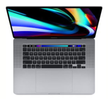 CTO 16-inch MacBook Pro with Touch Bar/Space Grey/Core i9 2.4GHz/16GB/1TB SSD storage/Radeon Pro 5600M 8GB/Backlit KB//