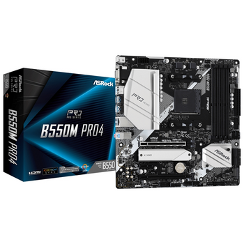 ASRock B550m Pro4 AMD Compatible Motherboard