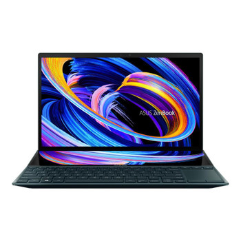 Asus ZenBook Duo UX482EG Notebook PC I7-1165g7, 14" FHD Touch, 1TB SSD, 16GB Ram, Intel HD, Screen Pad, W10h, 1yr