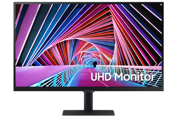 Samsung (S7) 27" UHD IPS LED Monitor (16:9), 3840x2160, 5ms, Dp, Hdmi, Hdr10, Vesa, 3yr