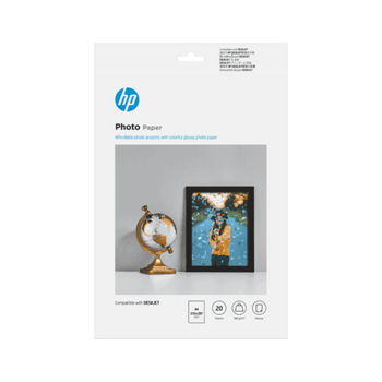 HP Glossy Photo Paper 20 Sheets 210 x 297mm A4 (9RR55A)