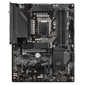 INTEL Z590 Ultra Durable MB w Direct 12 and1 Phases Digital VRM and DrMOS, Full PCIe 4.0