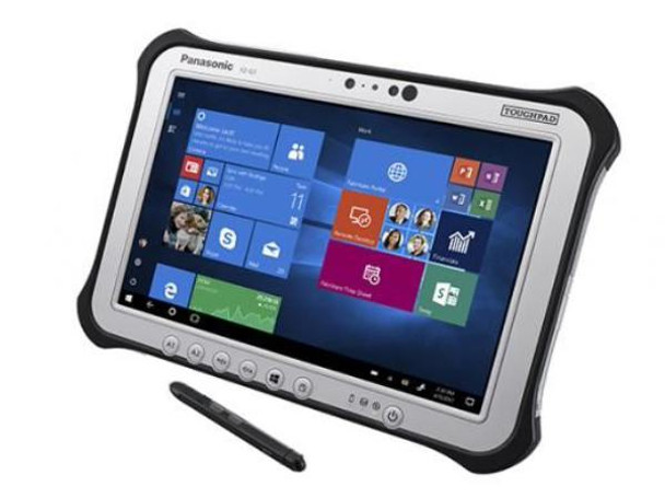 Panasonic Toughbook FZ-G1 (10.1") Mk5 with 4G &amp; 72 Point Dedicated Satellite GPS + 500GB SSD Upgrade and Desktop Dock