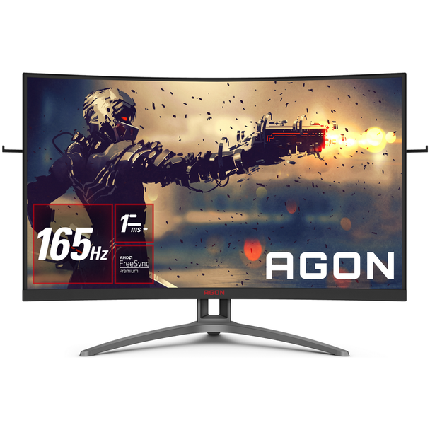 AOC AG323FCXE/75 31.5" Curved FHD 1ms 165hz Gaming Monitor