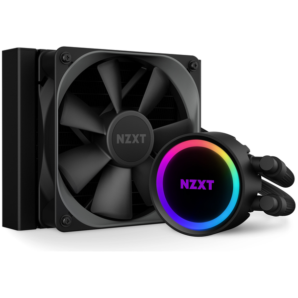 NZXT Kraken 120mm AiO Aer P120 & RGB LED CPU Cooler