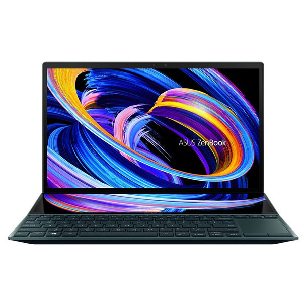 Asus ZenBook Duo 14 UX482EG-KA244T Notebook PC I7-1165g7, 14" FHD Touch, 1TB SSD, 16GB, Mx450-2gb, S/pad Duo, W10h, 1yr